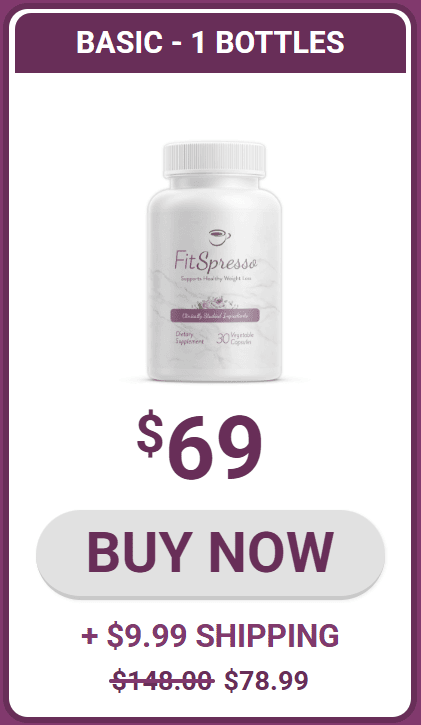 fitspresso 1 bottle price